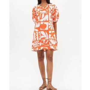 OLIPHANT Twiggy Puff Sleeve Dress